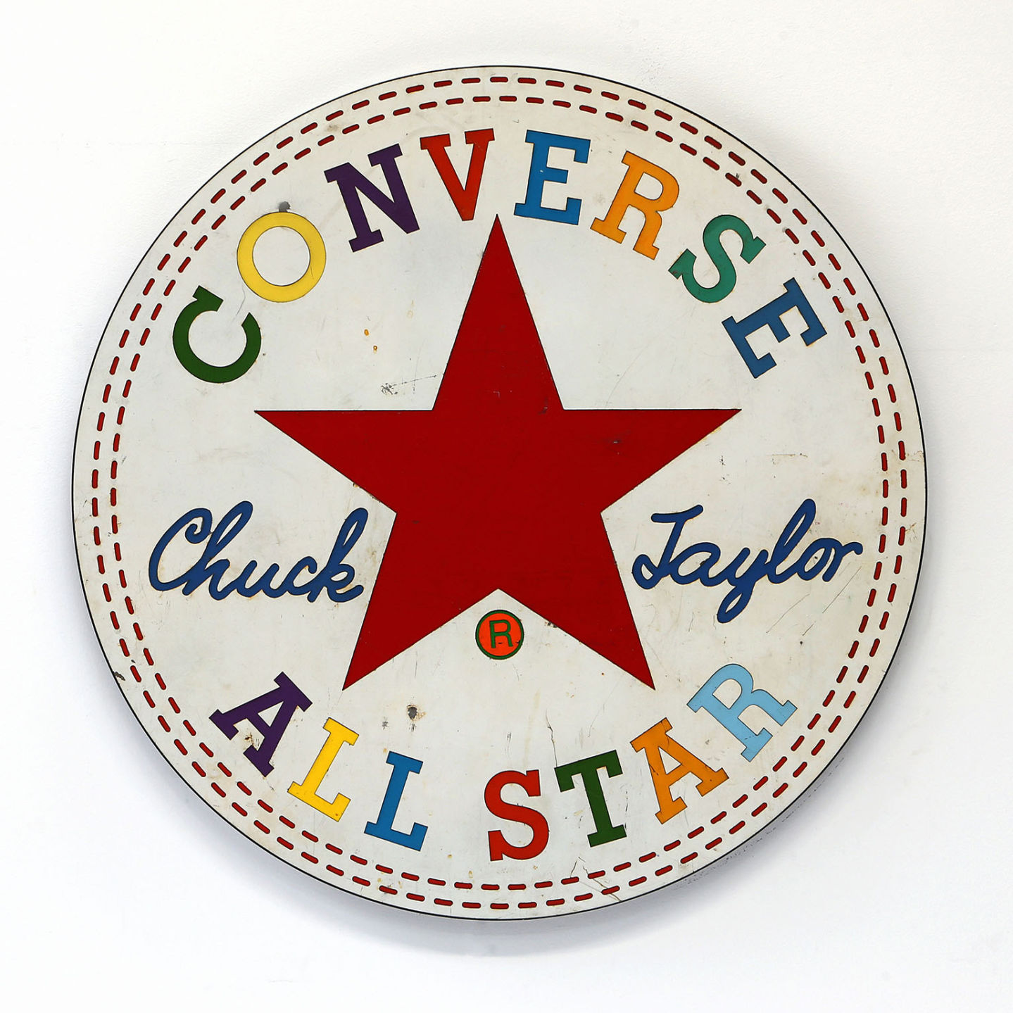 Converse All Star Logo | Metal | 38 x 38 x 2 inches